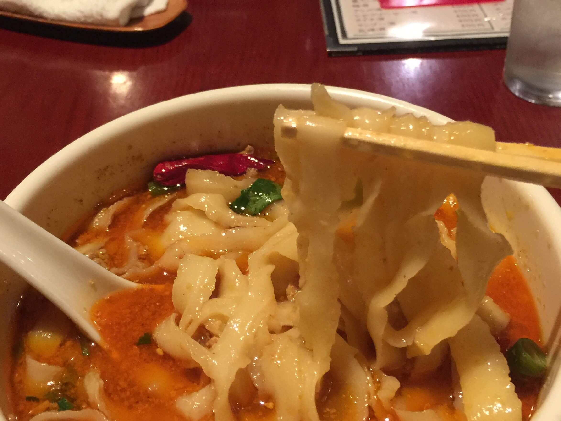 山椒がきいた麺おすすめ